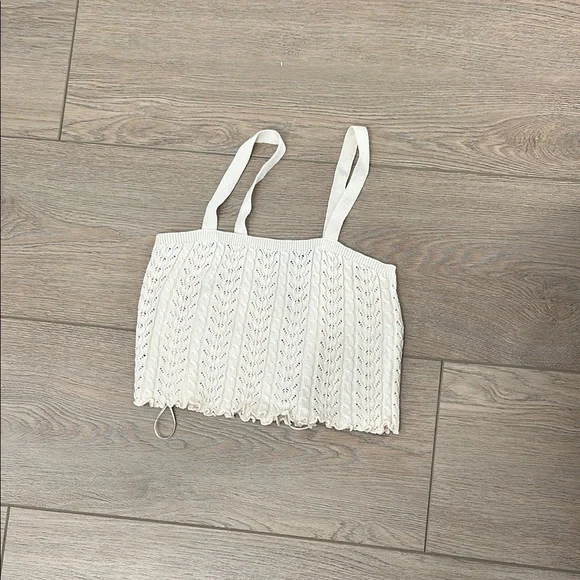 Cream Knit Two-Piece Set - Picture 5 of 5